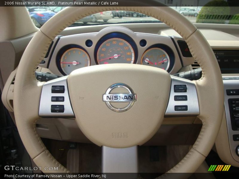 Platinum Pearl Metallic / Cafe Latte 2006 Nissan Murano SL AWD