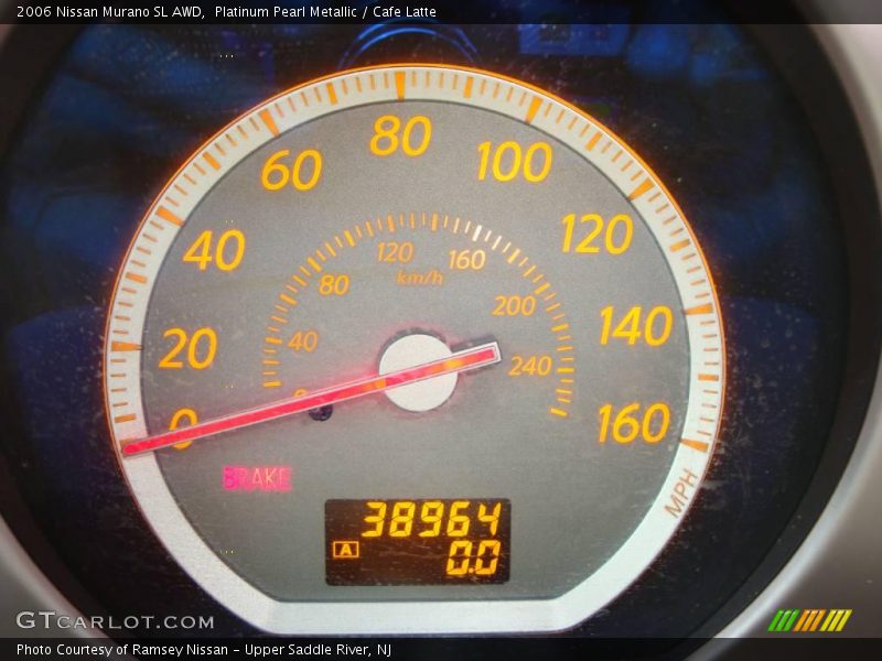 Platinum Pearl Metallic / Cafe Latte 2006 Nissan Murano SL AWD