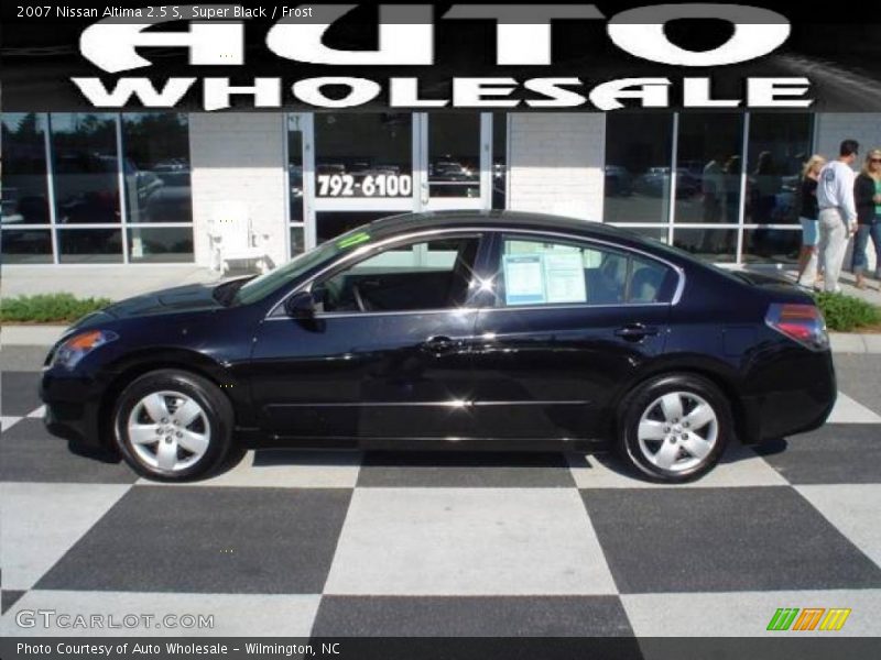 Super Black / Frost 2007 Nissan Altima 2.5 S