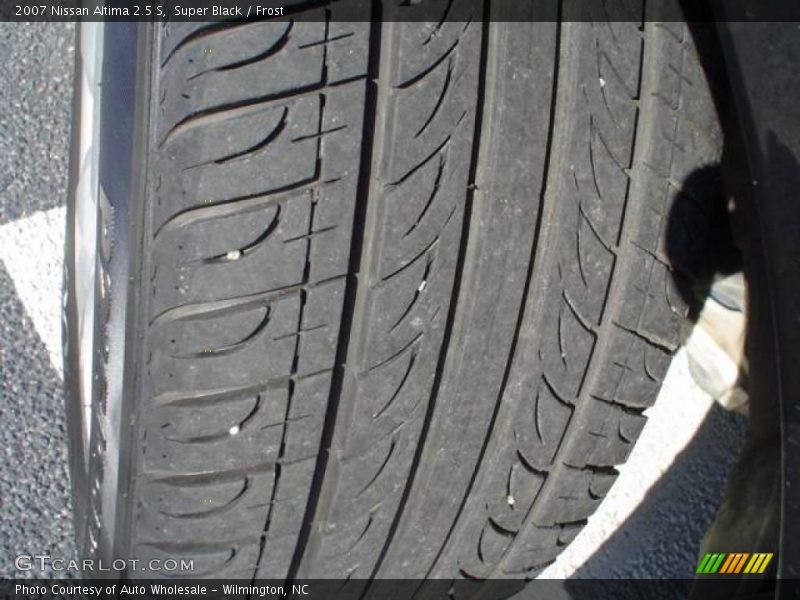 Super Black / Frost 2007 Nissan Altima 2.5 S