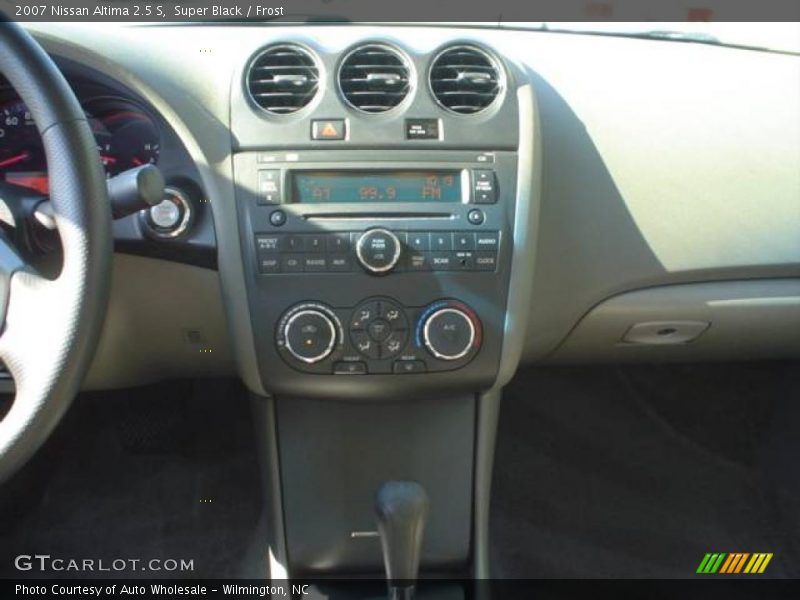 Super Black / Frost 2007 Nissan Altima 2.5 S