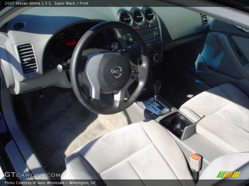 Super Black / Frost 2007 Nissan Altima 2.5 S