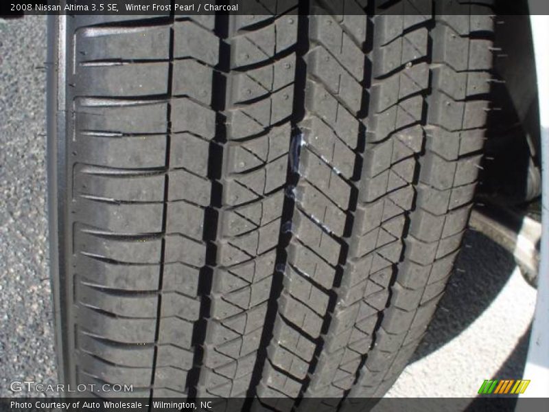 Winter Frost Pearl / Charcoal 2008 Nissan Altima 3.5 SE