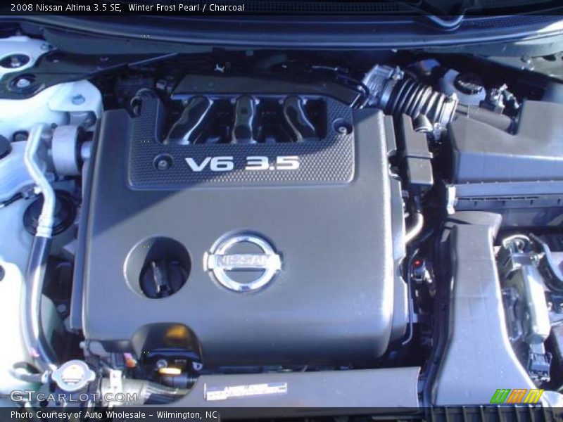 Winter Frost Pearl / Charcoal 2008 Nissan Altima 3.5 SE