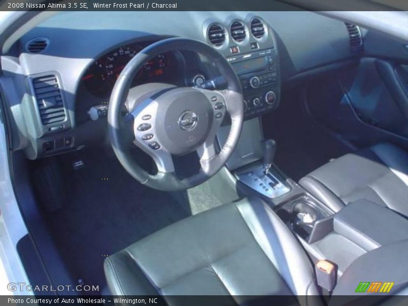 Winter Frost Pearl / Charcoal 2008 Nissan Altima 3.5 SE