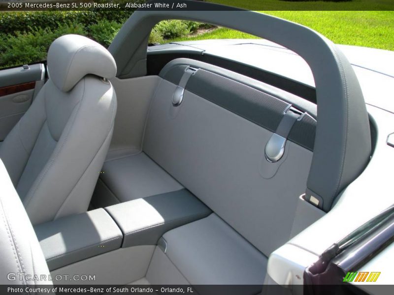 Alabaster White / Ash 2005 Mercedes-Benz SL 500 Roadster