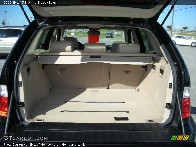 Jet Black / Beige 2006 BMW X5 3.0i