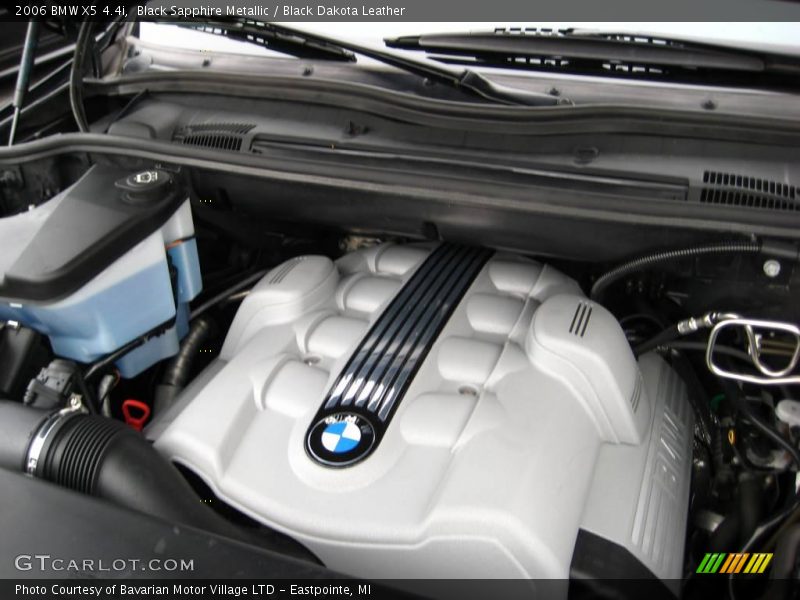 Black Sapphire Metallic / Black Dakota Leather 2006 BMW X5 4.4i