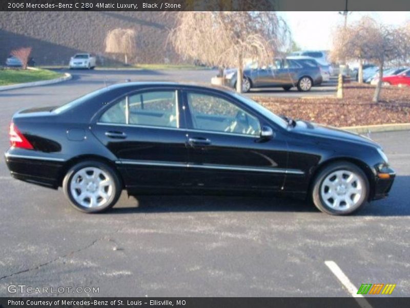 Black / Stone 2006 Mercedes-Benz C 280 4Matic Luxury