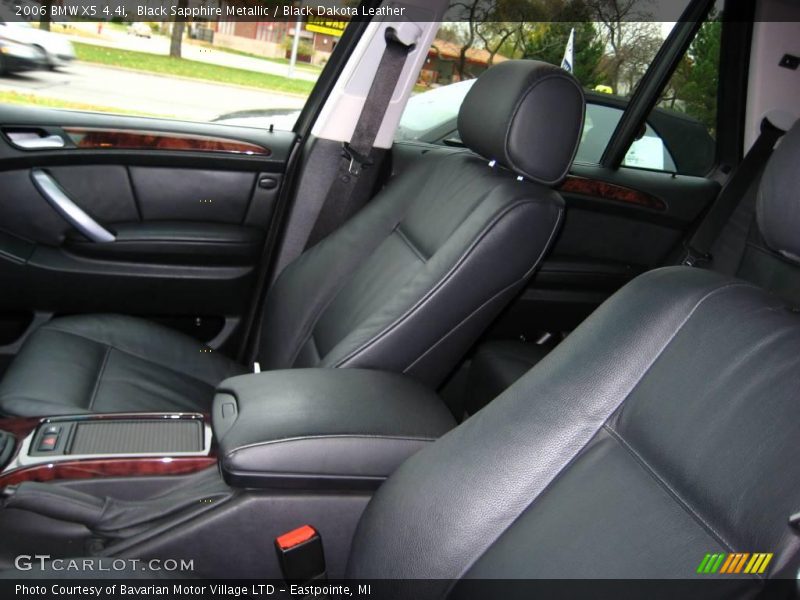Black Sapphire Metallic / Black Dakota Leather 2006 BMW X5 4.4i