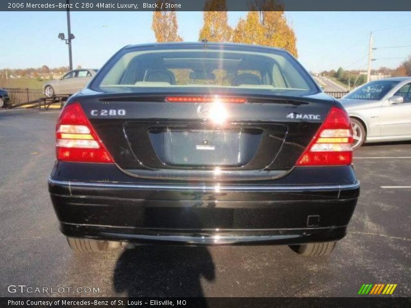 Black / Stone 2006 Mercedes-Benz C 280 4Matic Luxury