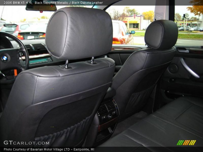 Black Sapphire Metallic / Black Dakota Leather 2006 BMW X5 4.4i