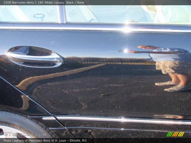 Black / Stone 2006 Mercedes-Benz C 280 4Matic Luxury