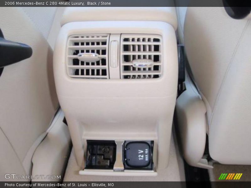 Black / Stone 2006 Mercedes-Benz C 280 4Matic Luxury