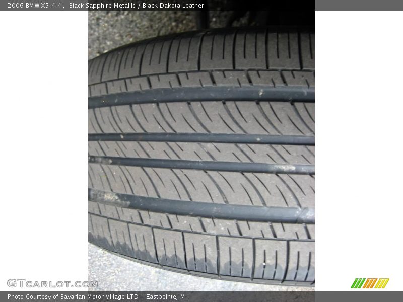 Black Sapphire Metallic / Black Dakota Leather 2006 BMW X5 4.4i
