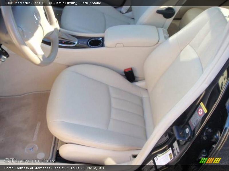 Black / Stone 2006 Mercedes-Benz C 280 4Matic Luxury