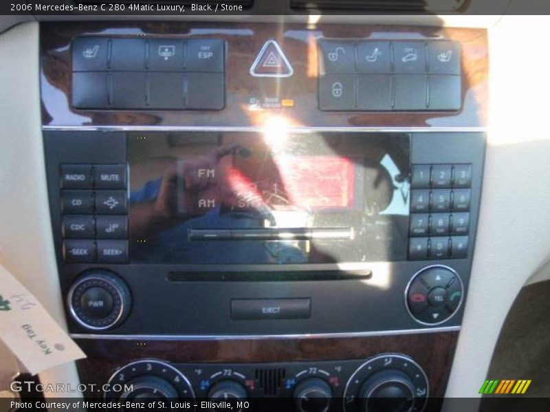 Black / Stone 2006 Mercedes-Benz C 280 4Matic Luxury
