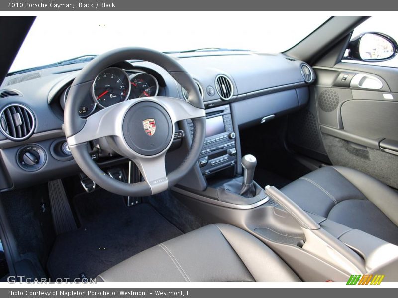 Black / Black 2010 Porsche Cayman