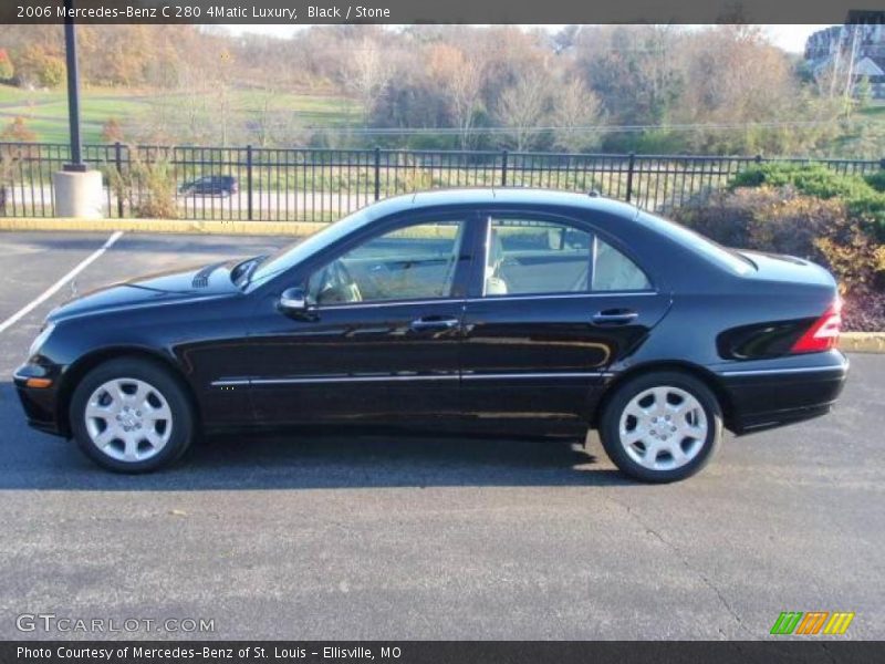 Black / Stone 2006 Mercedes-Benz C 280 4Matic Luxury