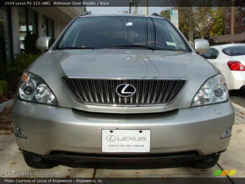 Millinnium Silver Metallic / Black 2004 Lexus RX 330 AWD