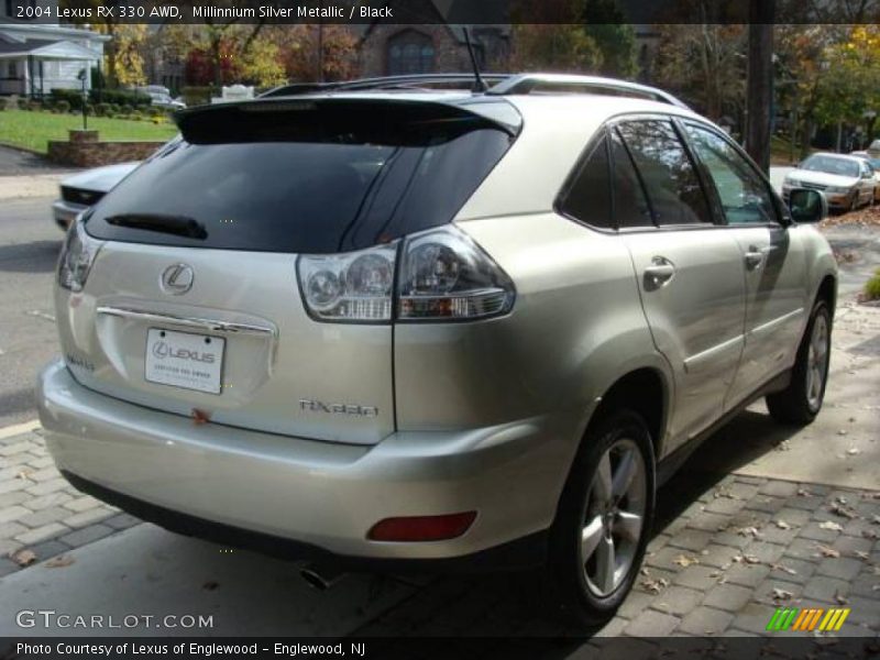 Millinnium Silver Metallic / Black 2004 Lexus RX 330 AWD