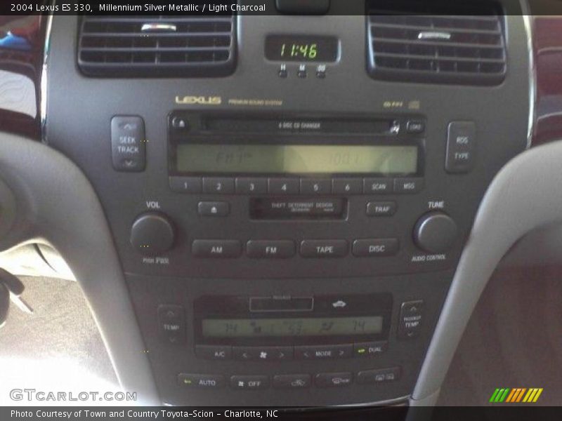 Millennium Silver Metallic / Light Charcoal 2004 Lexus ES 330