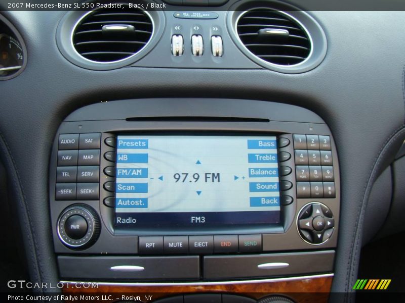 Black / Black 2007 Mercedes-Benz SL 550 Roadster