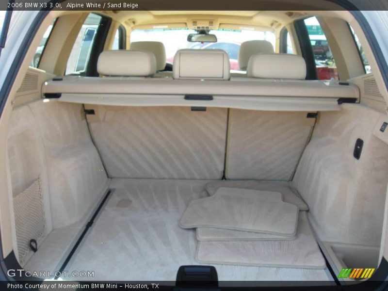 Alpine White / Sand Beige 2006 BMW X3 3.0i