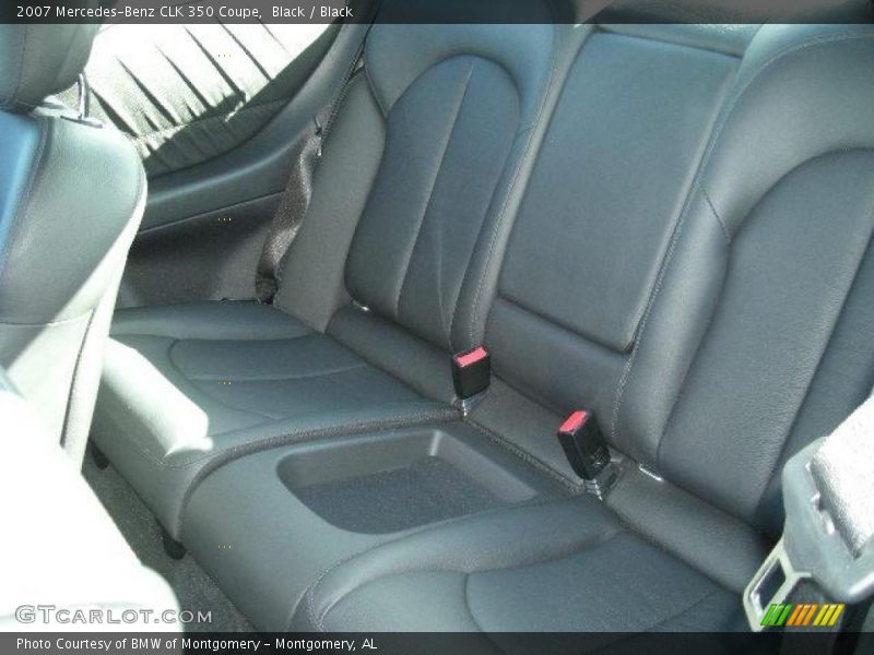 Black / Black 2007 Mercedes-Benz CLK 350 Coupe