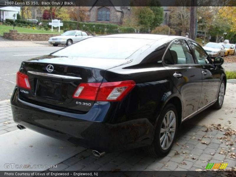 Black Onyx / Black 2007 Lexus ES 350