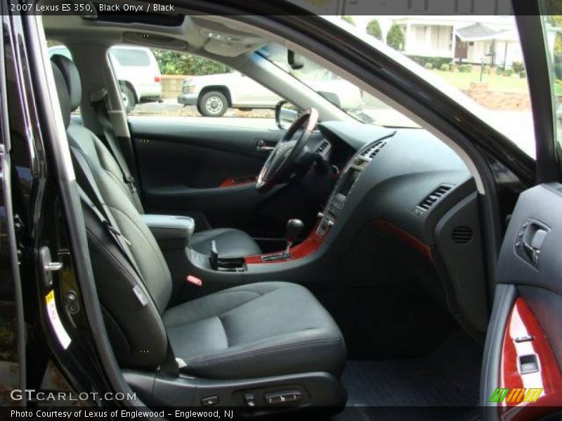 Black Onyx / Black 2007 Lexus ES 350