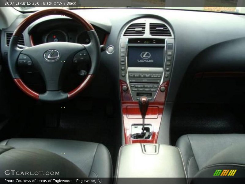 Black Onyx / Black 2007 Lexus ES 350
