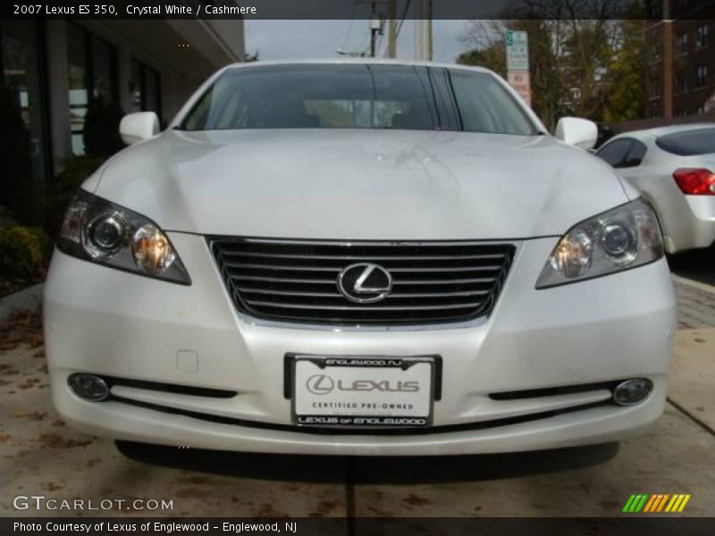 Crystal White / Cashmere 2007 Lexus ES 350