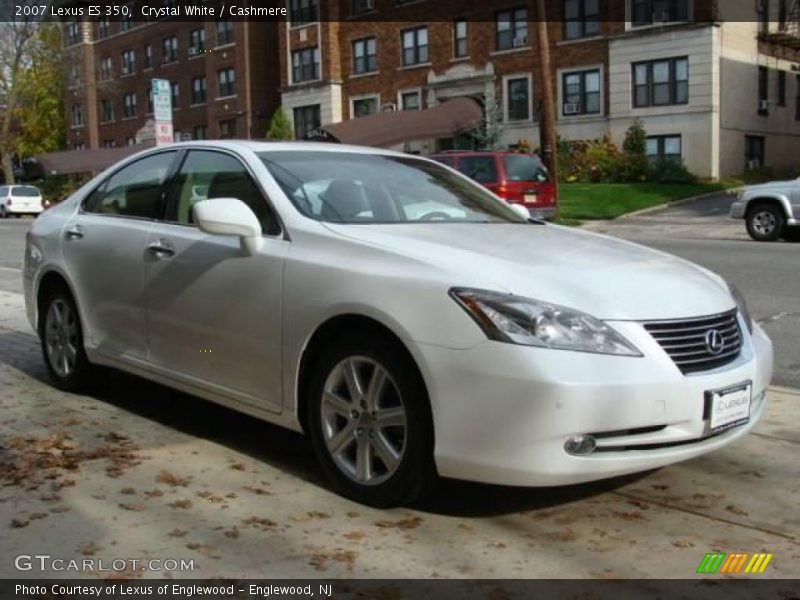Crystal White / Cashmere 2007 Lexus ES 350