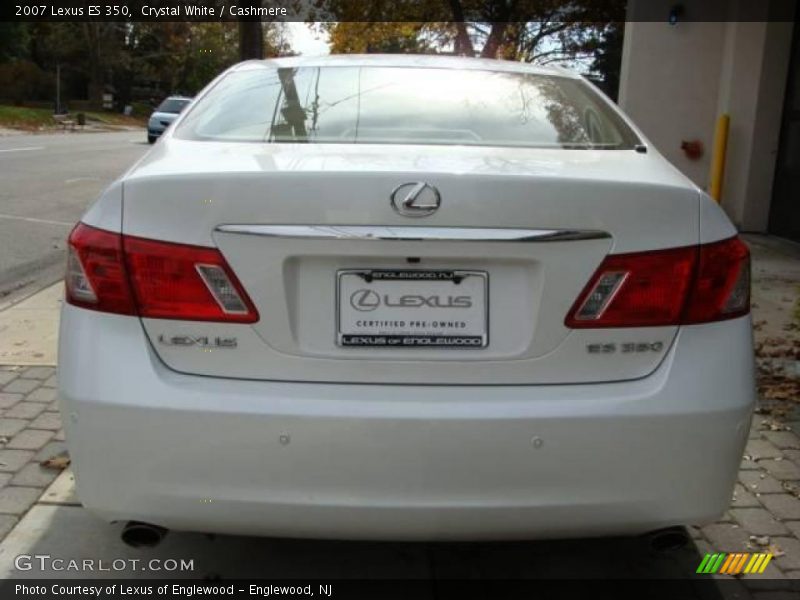 Crystal White / Cashmere 2007 Lexus ES 350