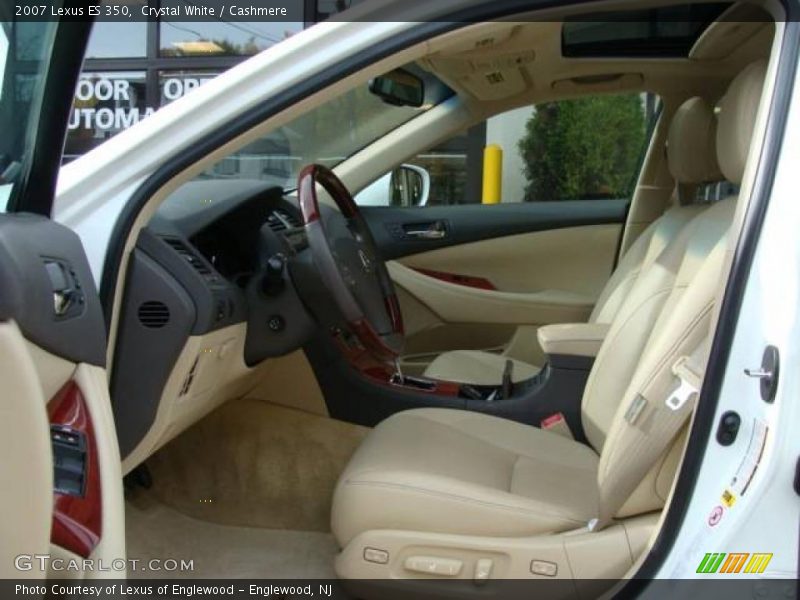 Crystal White / Cashmere 2007 Lexus ES 350