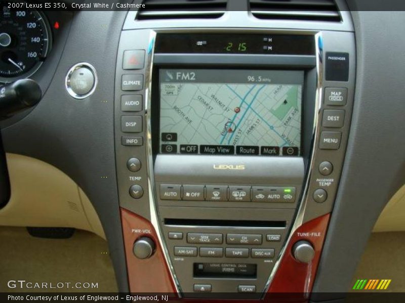 Crystal White / Cashmere 2007 Lexus ES 350