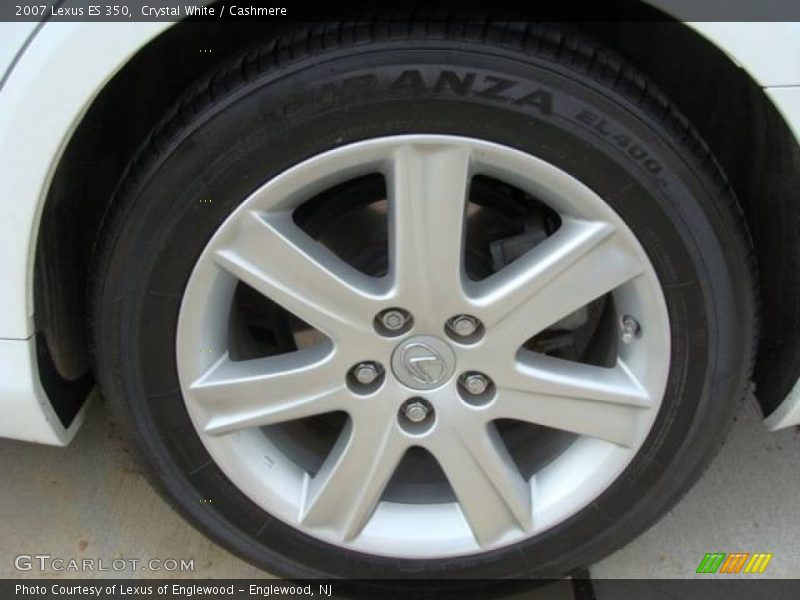 Crystal White / Cashmere 2007 Lexus ES 350