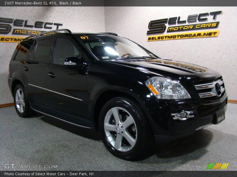 Black / Black 2007 Mercedes-Benz GL 450