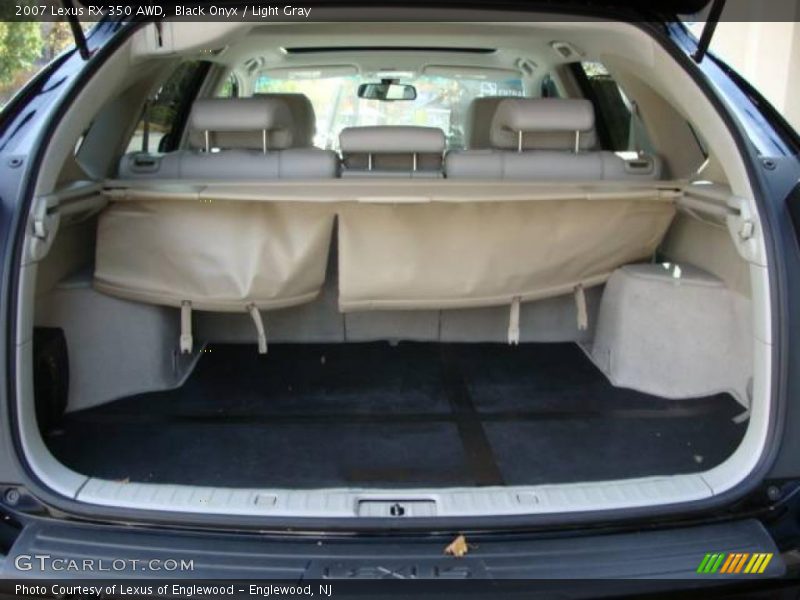 Black Onyx / Light Gray 2007 Lexus RX 350 AWD