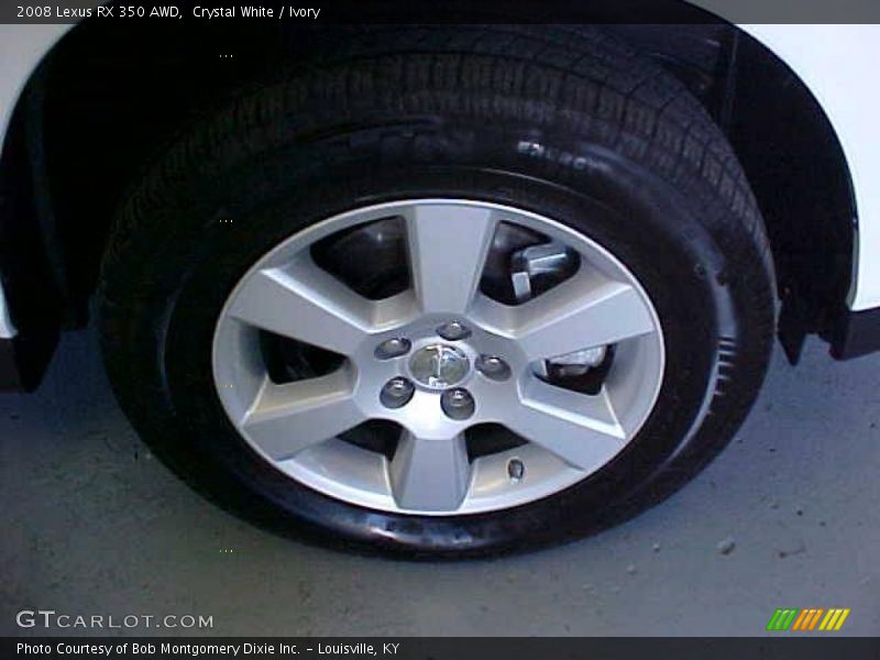 Crystal White / Ivory 2008 Lexus RX 350 AWD