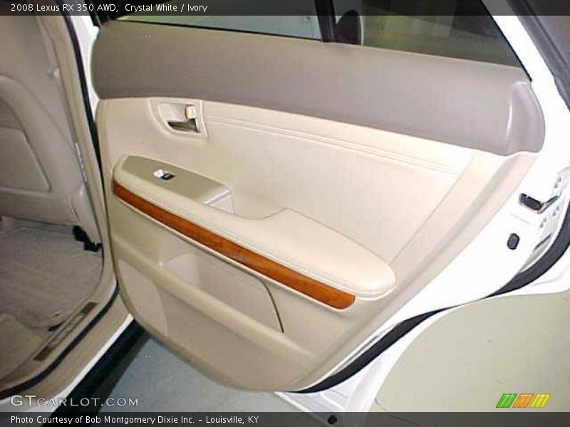 Crystal White / Ivory 2008 Lexus RX 350 AWD