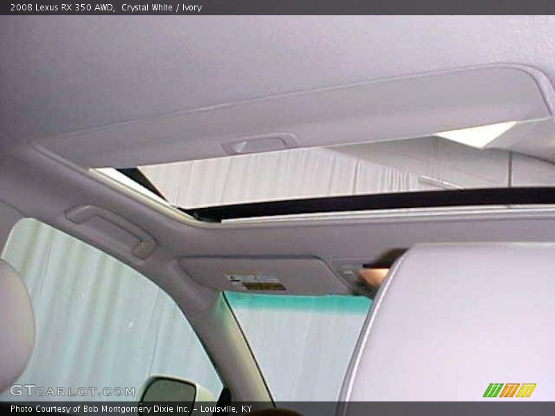 Crystal White / Ivory 2008 Lexus RX 350 AWD