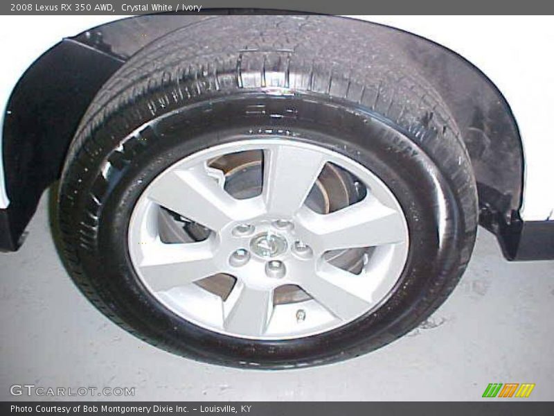 Crystal White / Ivory 2008 Lexus RX 350 AWD
