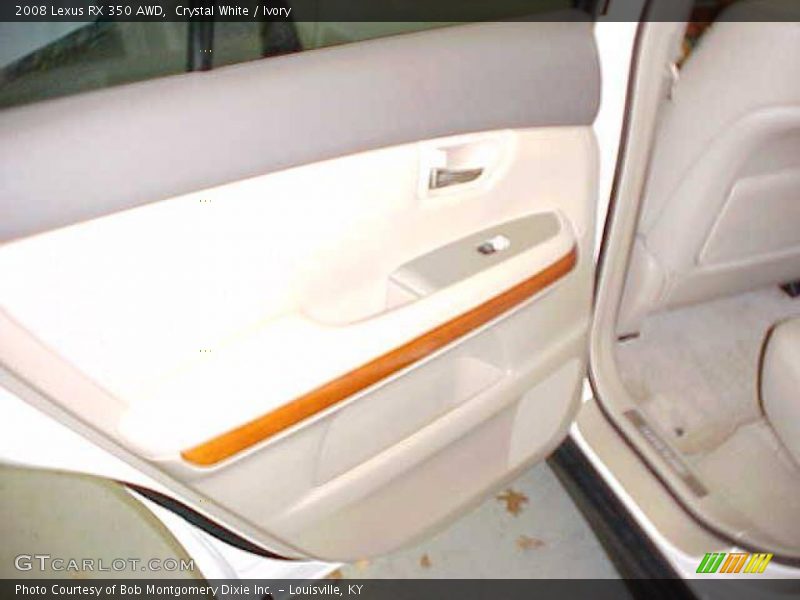Crystal White / Ivory 2008 Lexus RX 350 AWD
