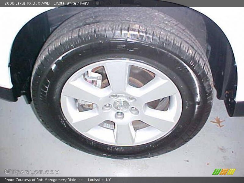 Crystal White / Ivory 2008 Lexus RX 350 AWD