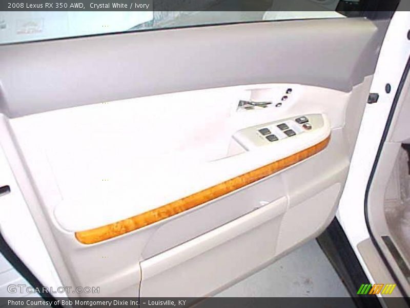 Crystal White / Ivory 2008 Lexus RX 350 AWD