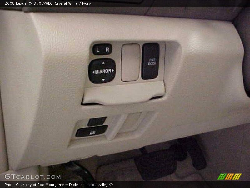 Crystal White / Ivory 2008 Lexus RX 350 AWD