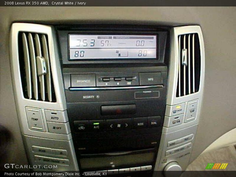 Crystal White / Ivory 2008 Lexus RX 350 AWD