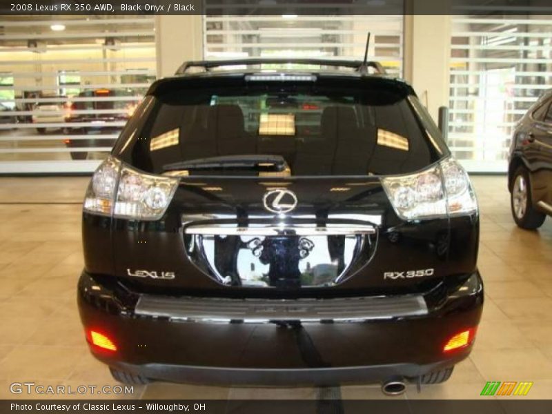Black Onyx / Black 2008 Lexus RX 350 AWD